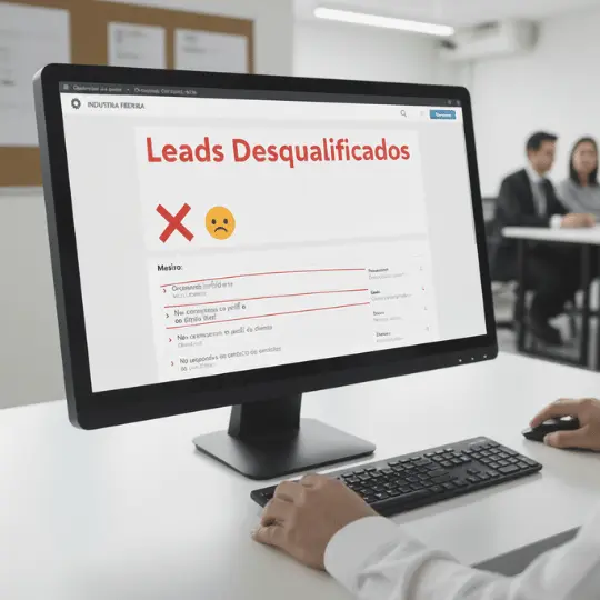 Investem em campanhas que atraem somente oportunidades desqualificadas.​